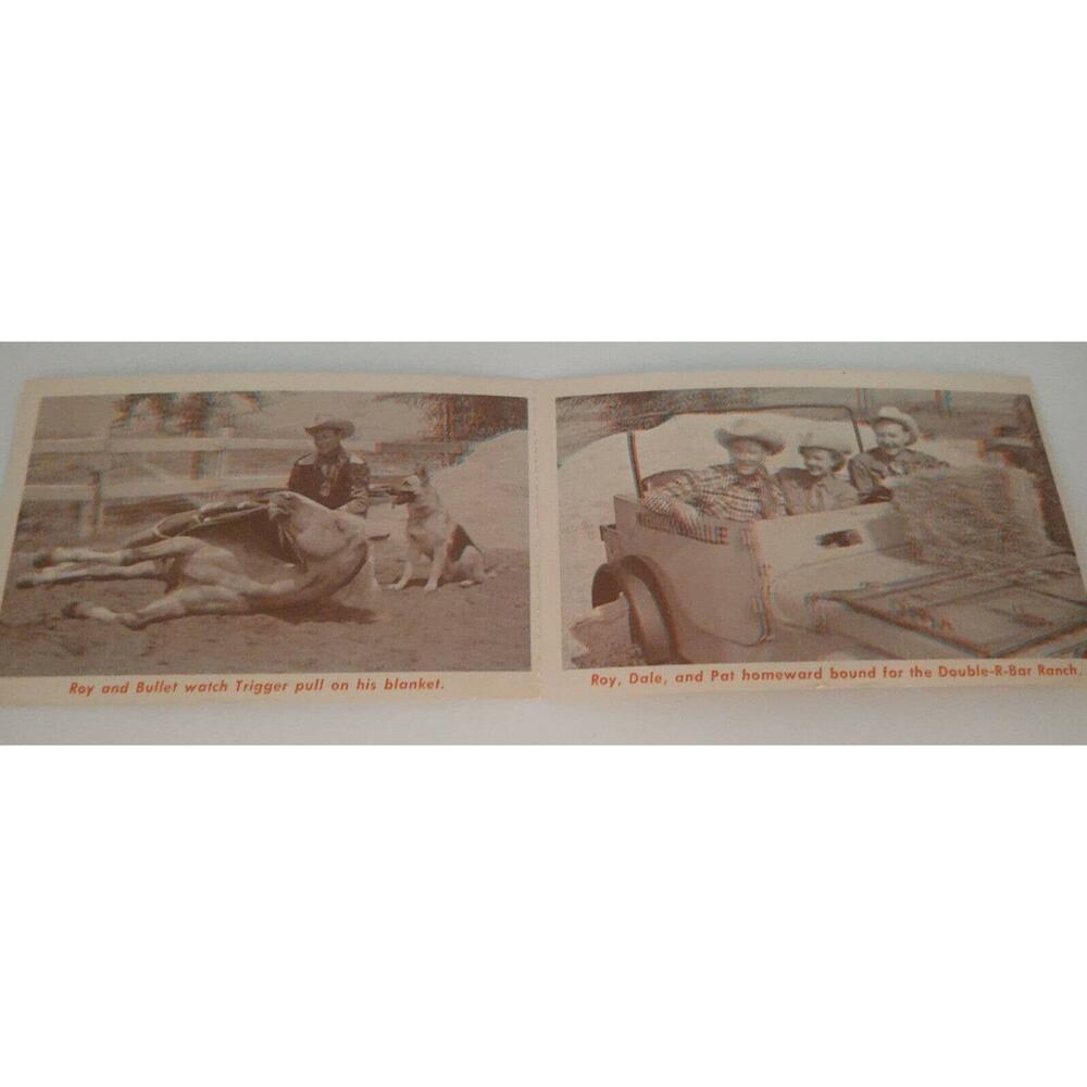 Roy Rogers, Dale Evans, Trigger & More 3D Series 7-4 images - Post Sugar Crisp